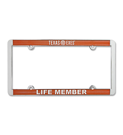Life Member License Plate Frame